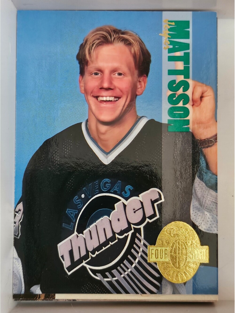 1993 Classic Four Sport Hockey # 201 Jesper Mattsson RC Hockey